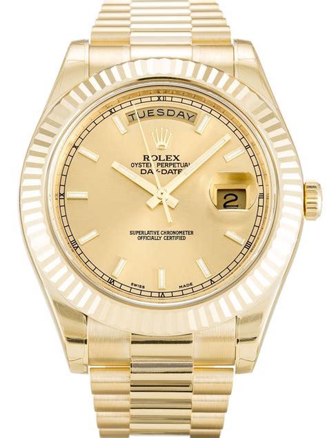 rolex day-date ii champagne dial 218238|rolex day date bracelet.